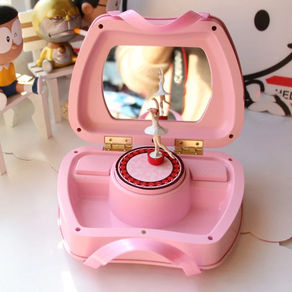 Лучший день рождения для девочки мультфильм сумочка дизайн карусель музыкальная