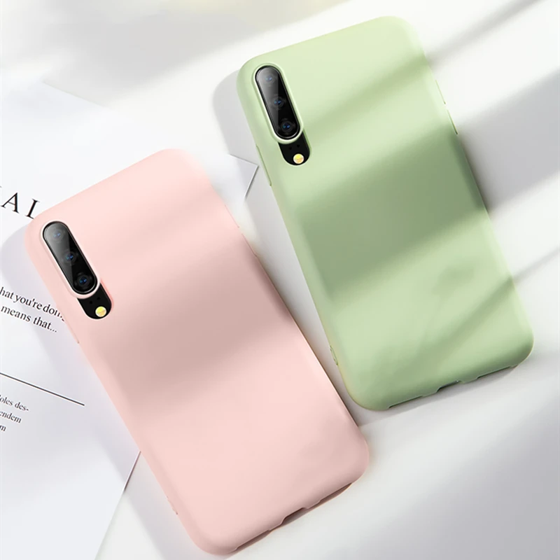 For HUAWEI P30 P20 Pro Lite Luxury Original Liquid Silicone Soft Candy Colors Case Cover Mate 20 10 |