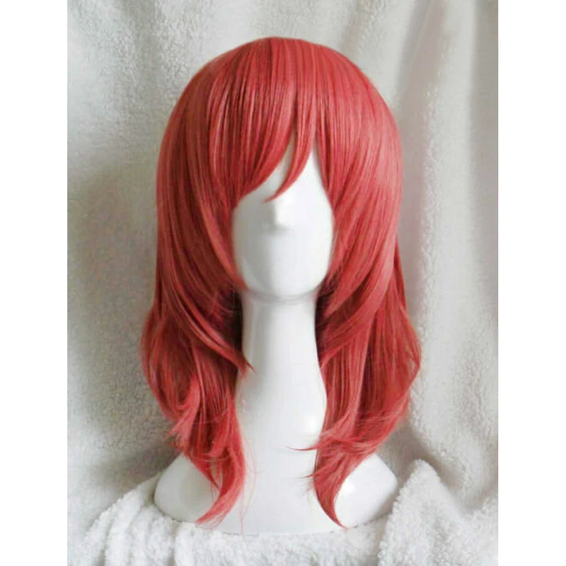 Отлично! Парик для косплея Love Live Maki Nishikino короткий кудрявый синтетический