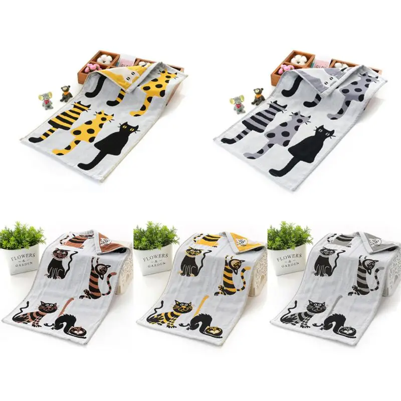 Детское жаккардовое маленькое полотенце прямоугольные детские полотенца для