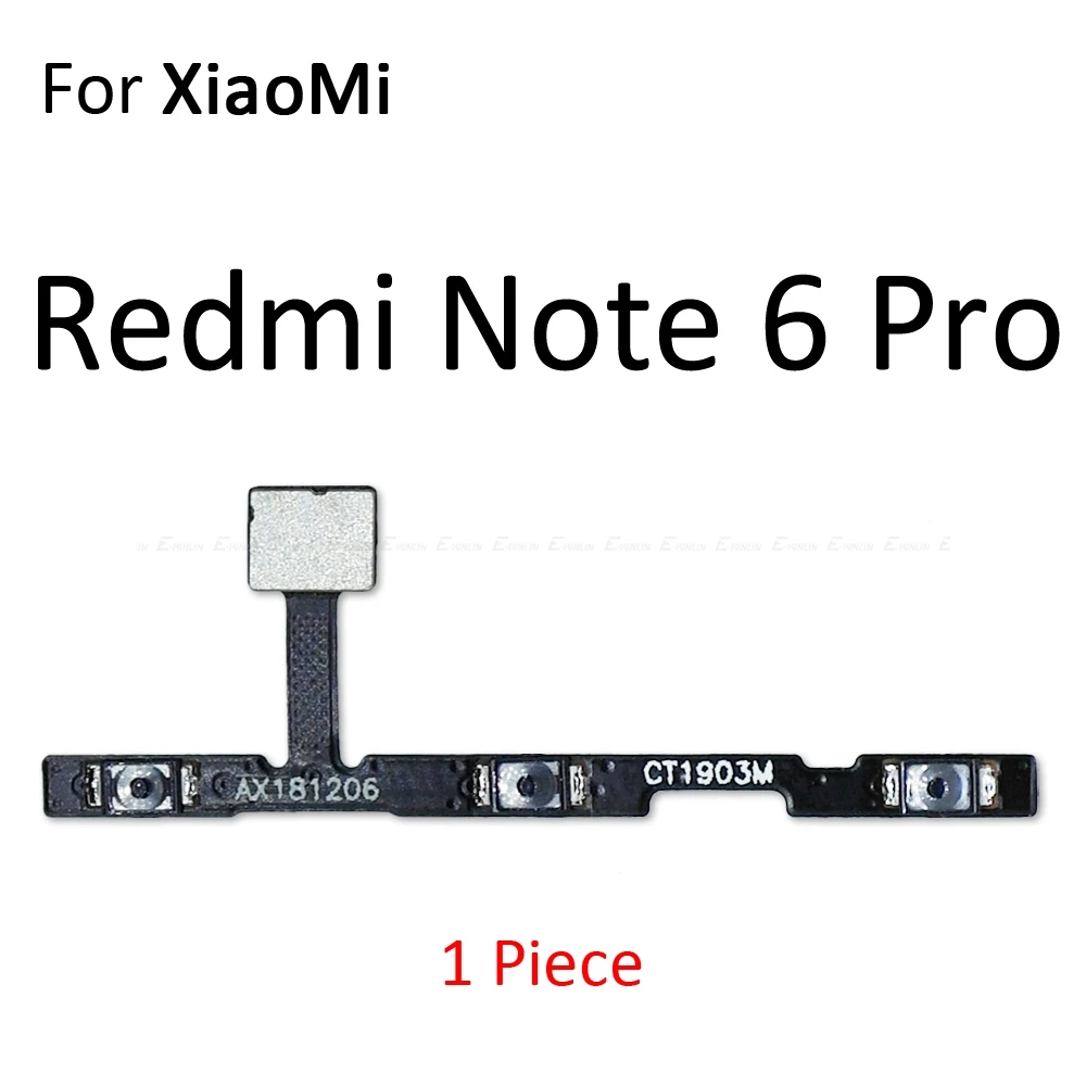 Кнопка включения выключения звука Кнопка громкости гибкий кабель для Xiaomi mi 9T 9 8 A1 A2 Lite Red mi Note 7 6 5 Pro 7A 6A S2 PocoPhone F1