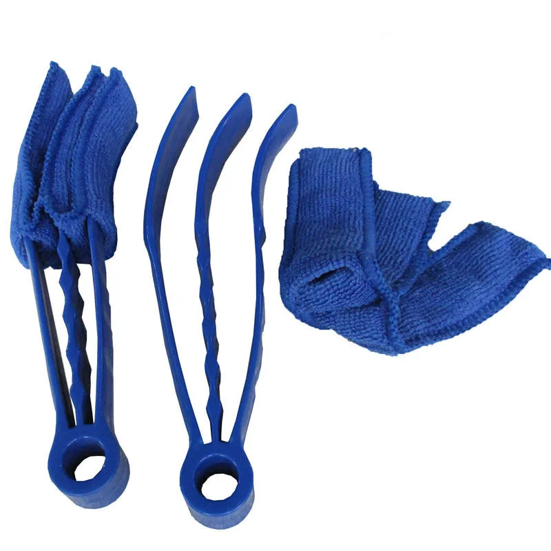 cleaning cloth brush Новое поступление, съемные моющиеся жалюзи, Пыльник для кондиционера, чистящие щетки, чистящие бытовые инструменты для уборки пыли - Цвет: cleaning cloth brush