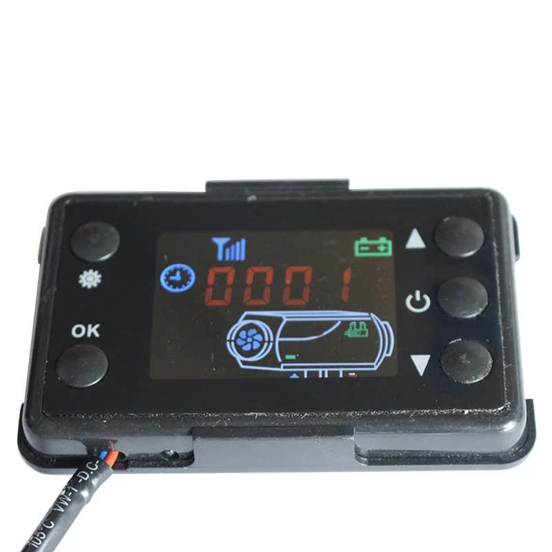 Новейший автомобильный обогреватель 12 В/24 В 3/5 кВт с ЖК монитором переключатель