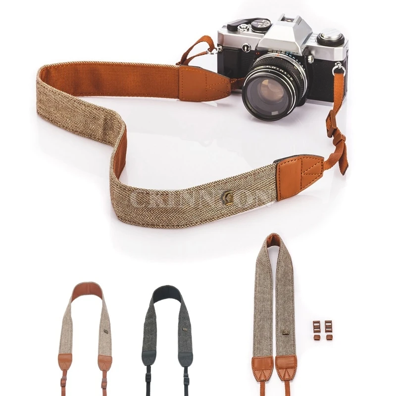 

200Pcs/Lot Chic Camera Shoulder Neck Strap for All DSLR Camera