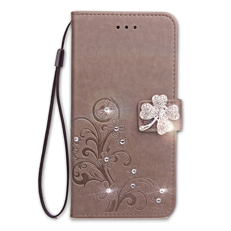 Bling со стразами из искусственной кожи чехол для Asus Zenfone Max ZC550KL Флип Бумажник