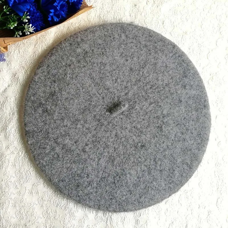 Модная детская одежда унисекс Имитация шерсти Теплый берет Шапочка Шапка Сезон