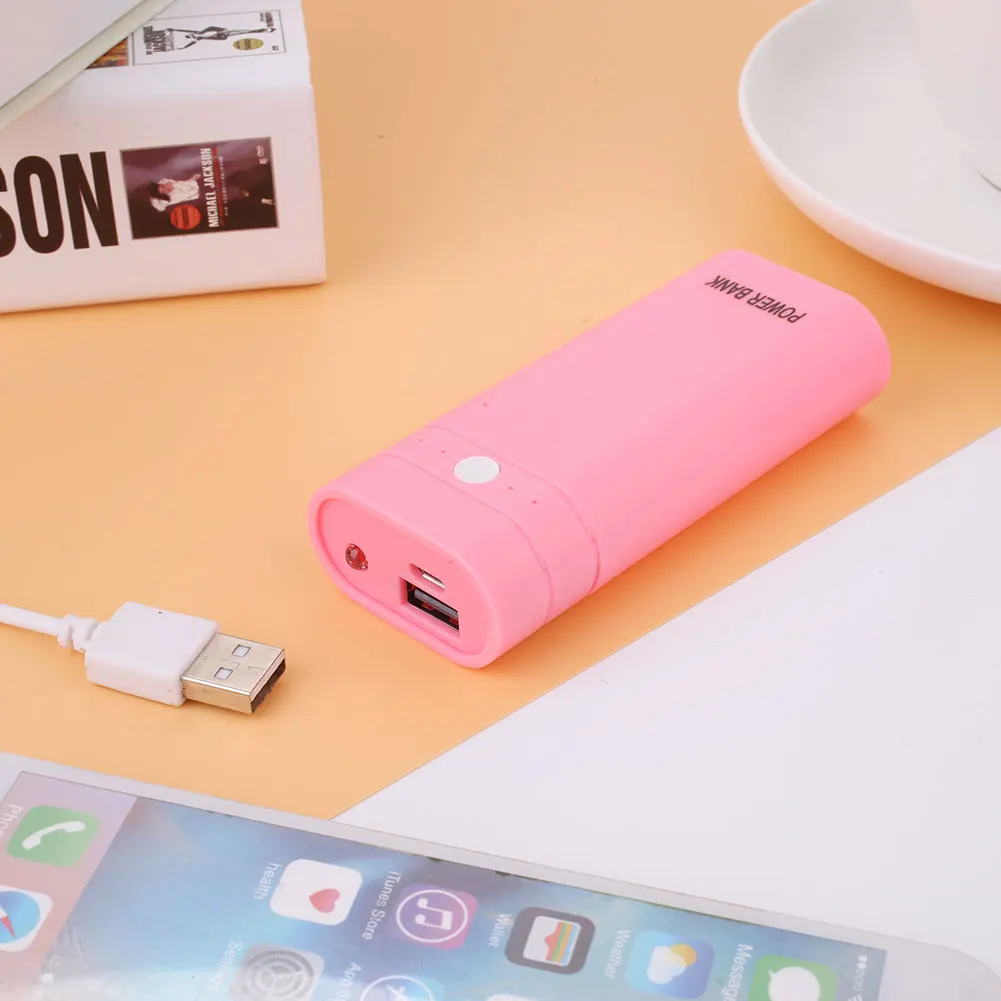 Пластиковый держатель батареи зарядное устройство Внешняя коробка для хранения