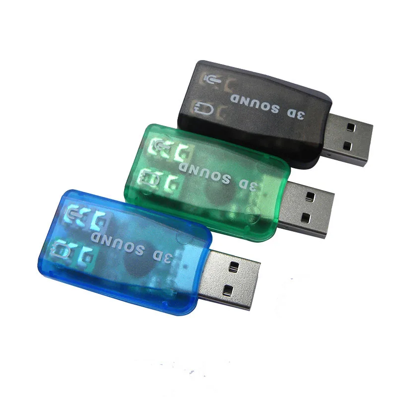 USB 2 0 Звуковая карта аудио 5 1 внешняя звуковая Звуковой адаптер микрофон динамик