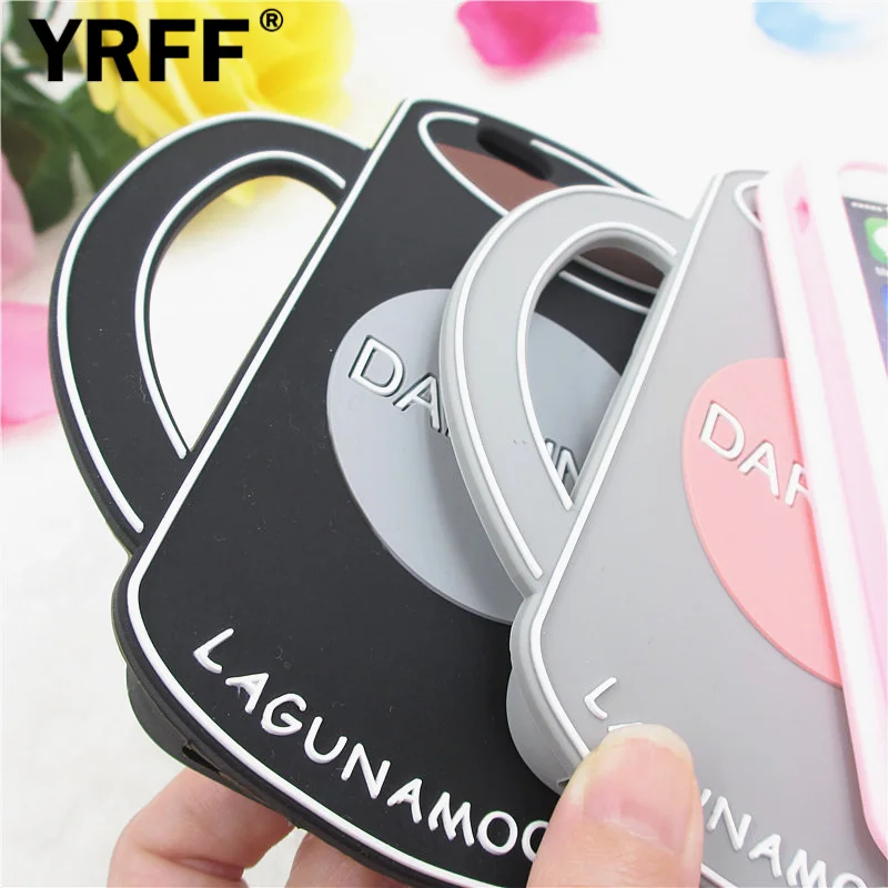YRFF 3D модель кофейной чашки чехол для телефона iPhone 6 6S 4 7 дюйма мягкий силиконовый