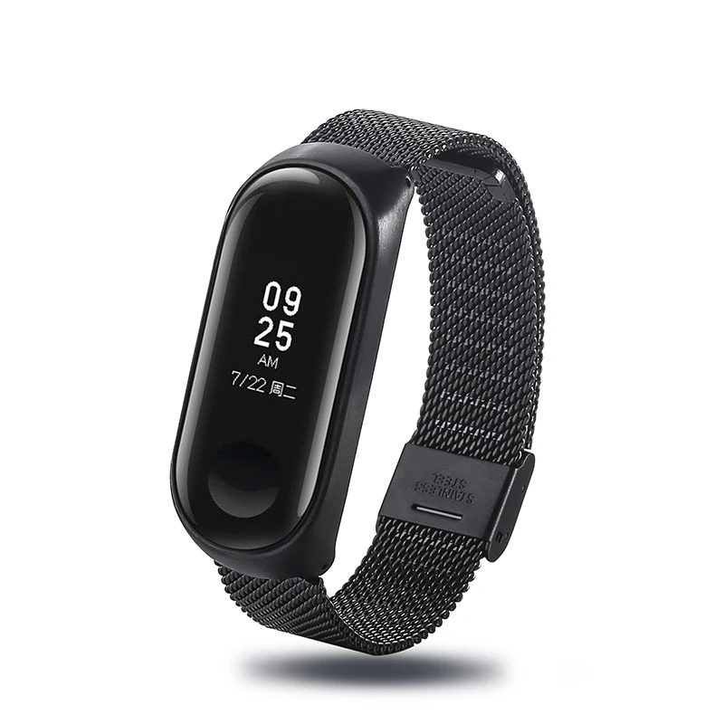 Браслет Mi Band 5 металлический Безвинтовой браслет из нержавеющей стали для Xiaomi 4