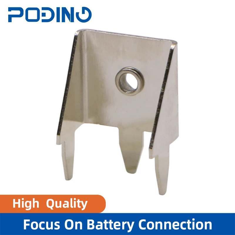 Poding PCB 9v держатель батареи оснастки латунь DIP Держатель 9V BC 635|Детали и аксессуары