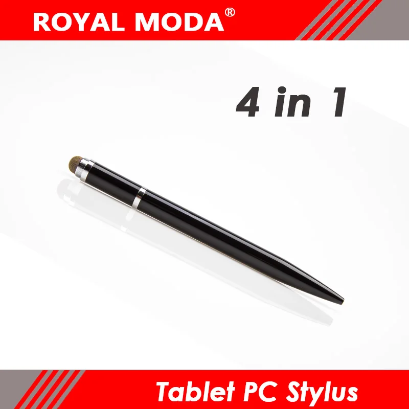 Универсальная Многофункциональная сенсорная ручка 4 в 1 для IPad pro 2018 стилус