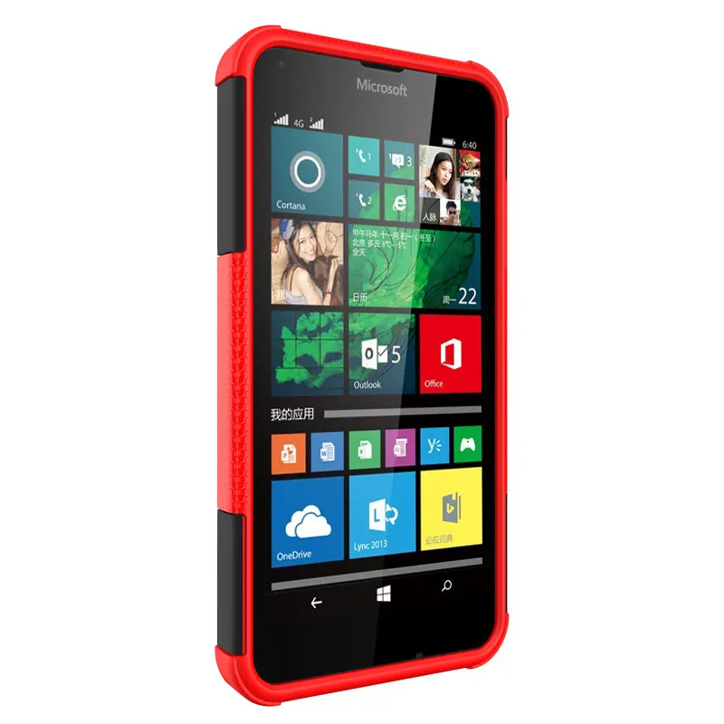 Чехол для microsoft Nokia Lumia 550 Funda Силиконовые чехлы двойная степень защиты ТПУ твердая