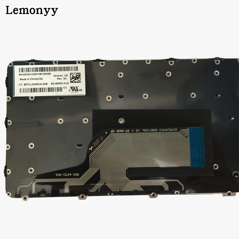 Новая клавиатура для ноутбука США hp Probook 430 G3 430 G4 440 G3 440 G4 445 G3 640 G2 645 G2 английский черный клавиатура с каркасом для ноутбука