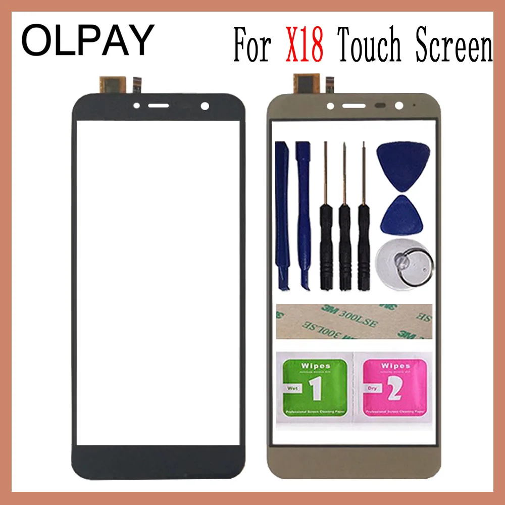 OLPAY 5,7 ''сенсорная панель для Cubot X18 сенсорный экран стекло дигитайзер панель объектив сенсор стекло Бесплатный клей и салфетки