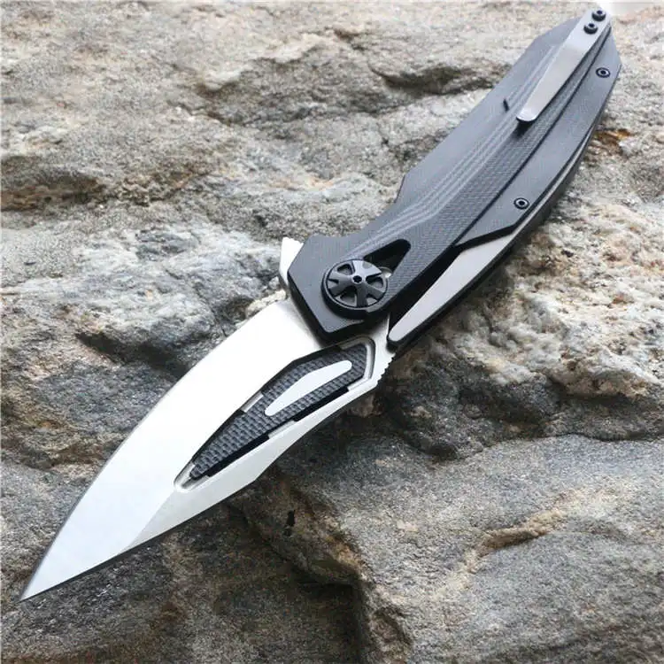 Волшебный складной нож ZT0999, KVT подшипник M390, лезвие CF+ титановая ручка, походные охотничьи ножи для выживания, инструмент для повседневного использования