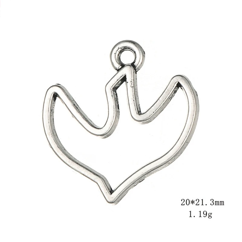 Серебряная подвеска в виде голубя мира ожерелье с подвесками ювелирные изделия