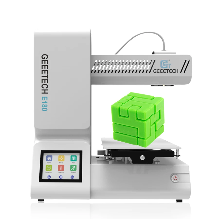 Geeetech с открытым исходным кодом E180 3D принтер Wi Fi подключение и Полноцветный