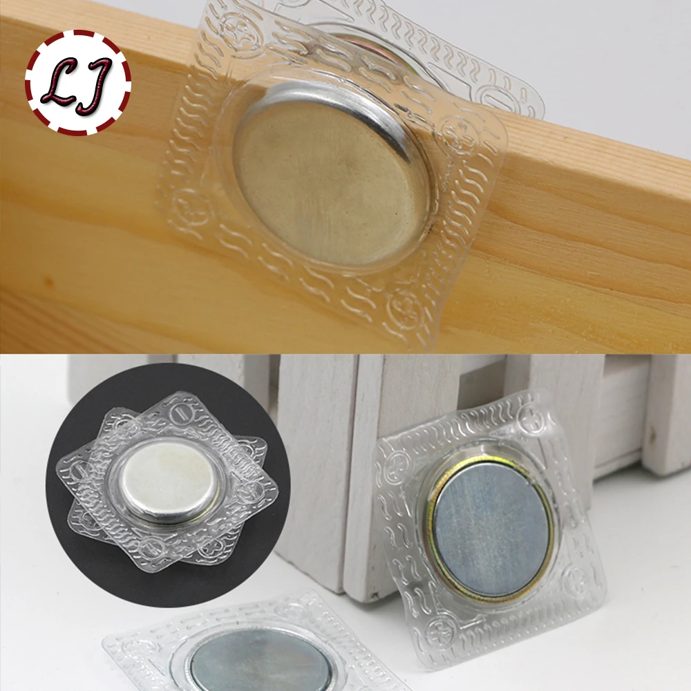 Распродажа невидимые скрытые Металлические Магнитные Кнопки из ПВХ высокого