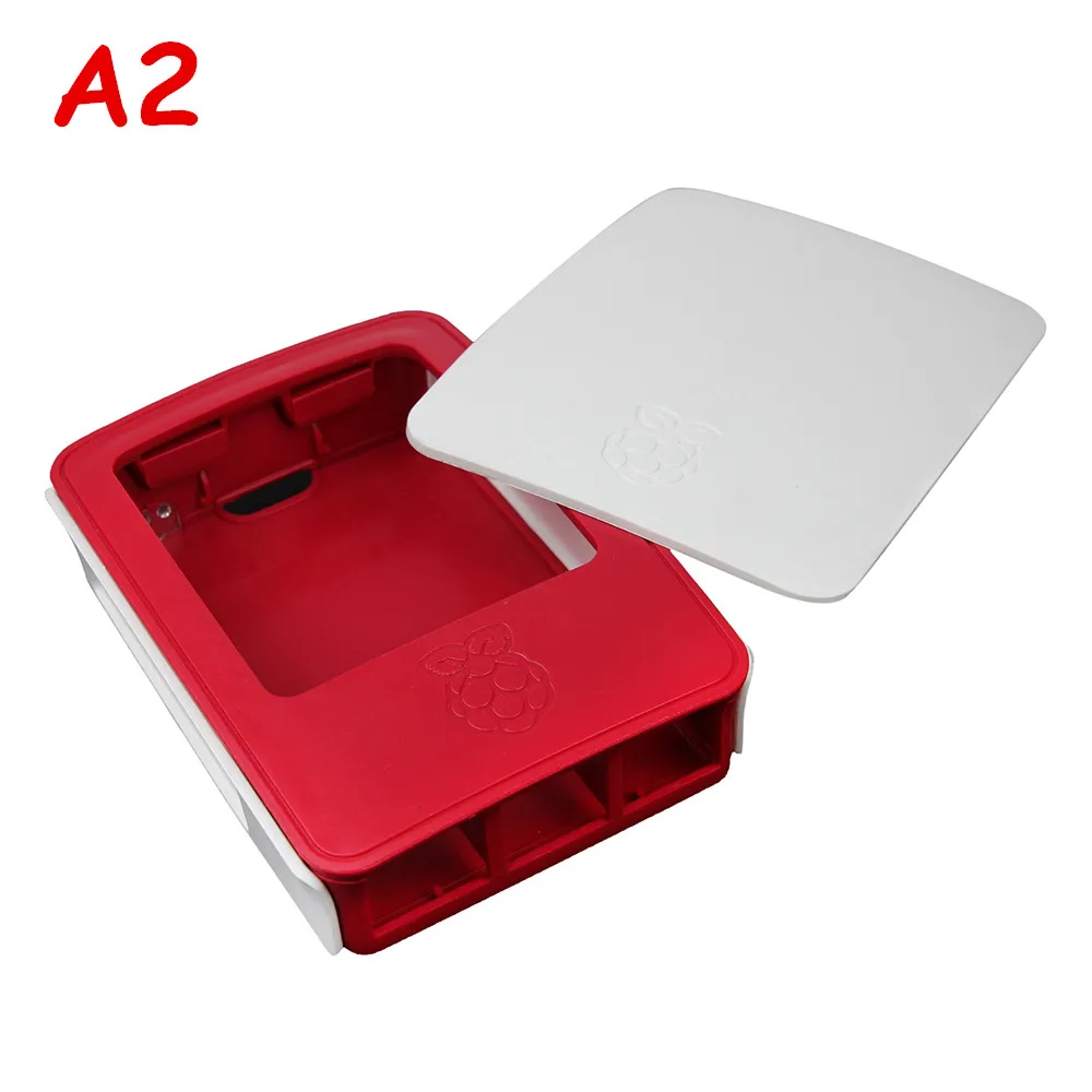 Официальный Raspberry Pi 3 чехол/9 слоев акриловый чехол с охлаждающим вентилятором для