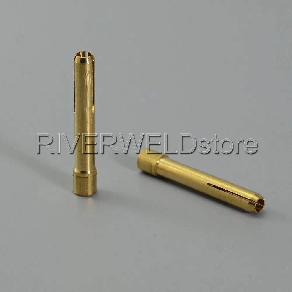 10 шт. 3,2 мм и 1/" цанги для QQ150A QS-150A TIG сварочный фонарь расходные детали