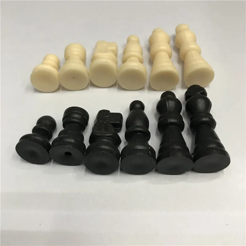 32 шт. набор пластиковых шахматных изделий развлекательный стандарт Chessmen