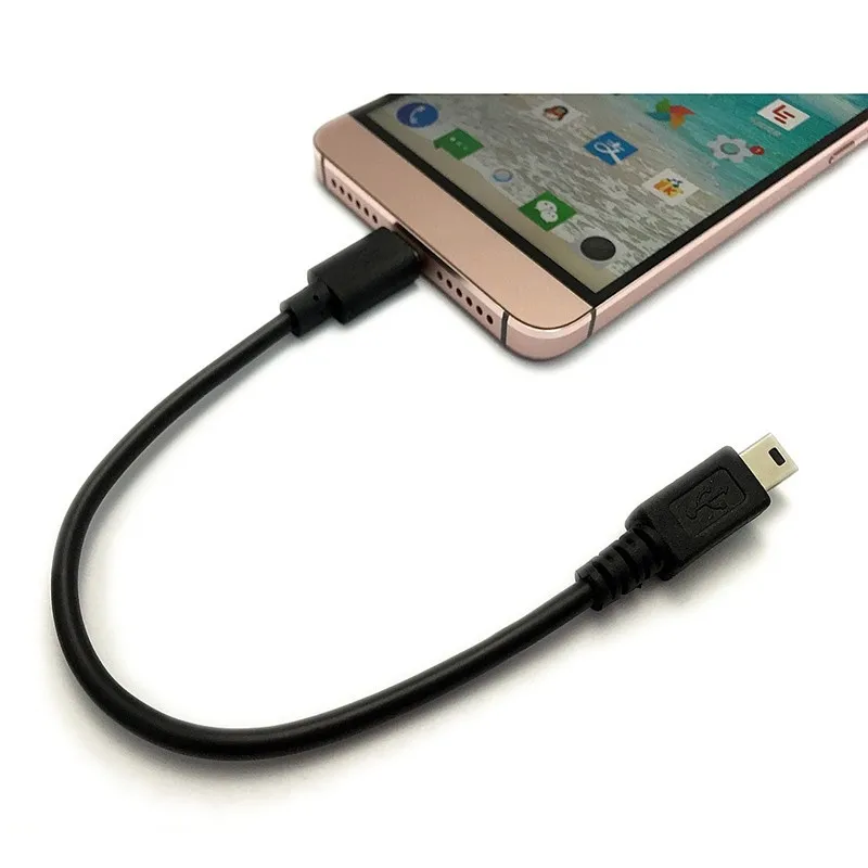 Кабель USB 3 1 хост OTG Тип C папа мини B Мужской кабель для мобильного жесткого