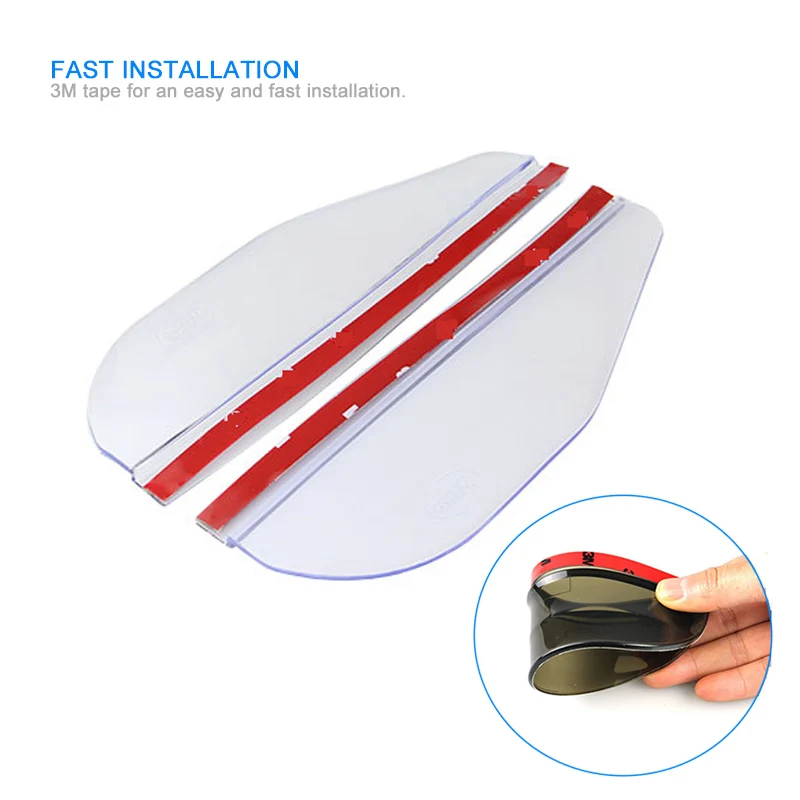 2 шт. Автомобильное зеркало заднего вида Дождь наклейки для бровей аксессуары suzuki