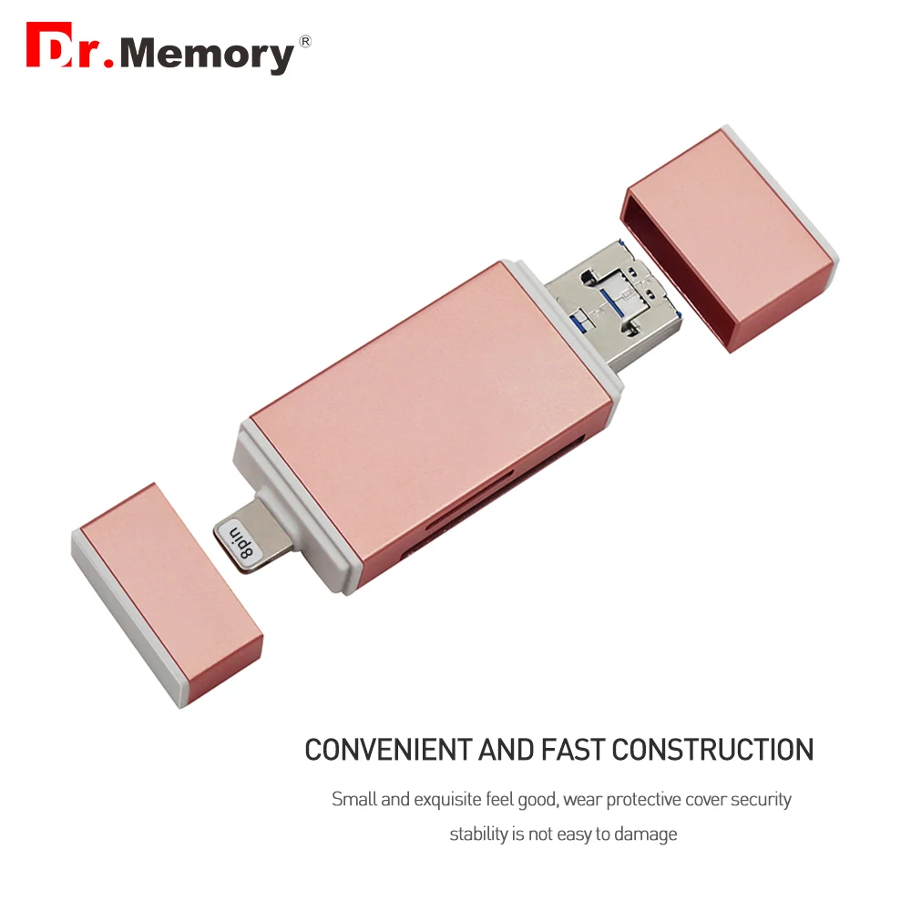 Устройство для чтения карт памяти Dr.Memory 3 в 1 устройство Lightning tf iphone 6s 7 plus