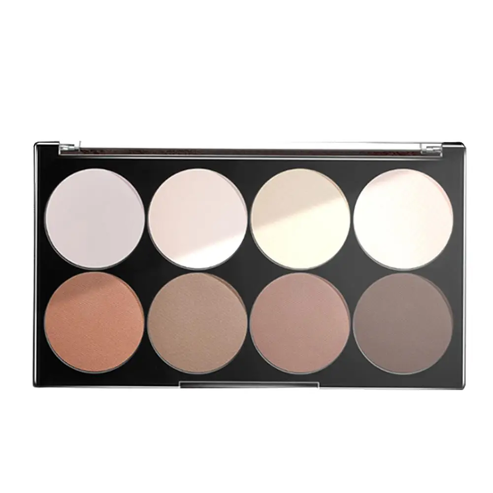 Pudaier 8-color Matte Makeup Setting порошок трехмерные тени украшение консилер порошок Ремонт Контур Палитра
