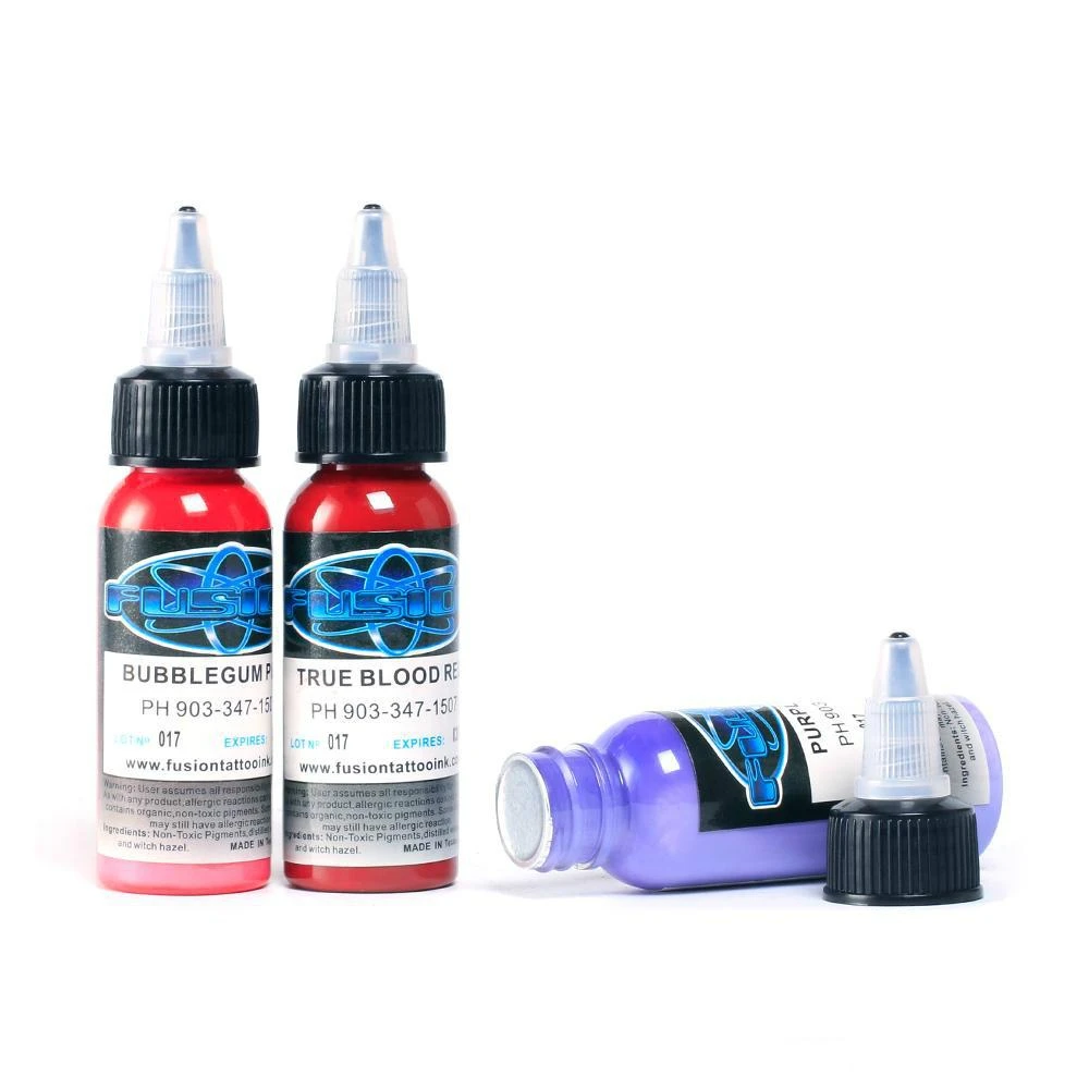 Новый Перманентный макияж Чернила для татуировки Fusion 16 цветов Набор 30 мл/бутылка