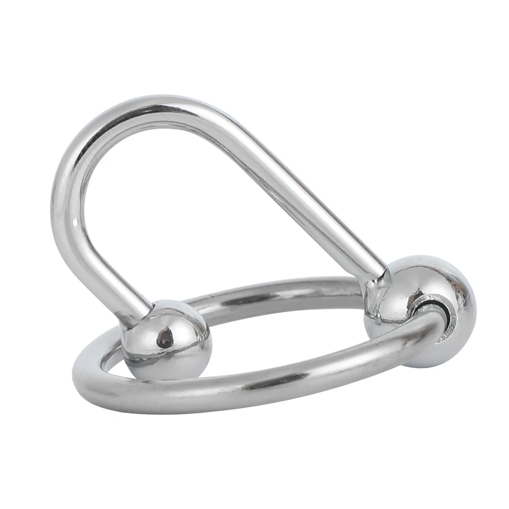 Кольцо для пениса из нержавеющей стали задержки эякуляции увеличения