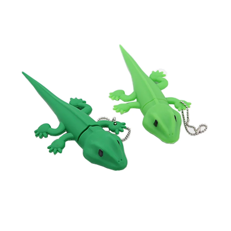 флешка мультфильма gecko USB флэш - накопитель в 128 ГБ 64 карта памяти мини-компьютер gfit
