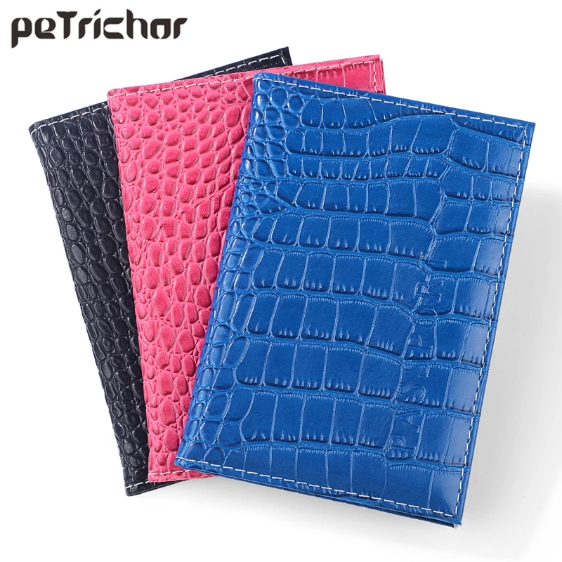 Новая обложка для паспорта из искусственной кожи модная Обложка с тиснением под