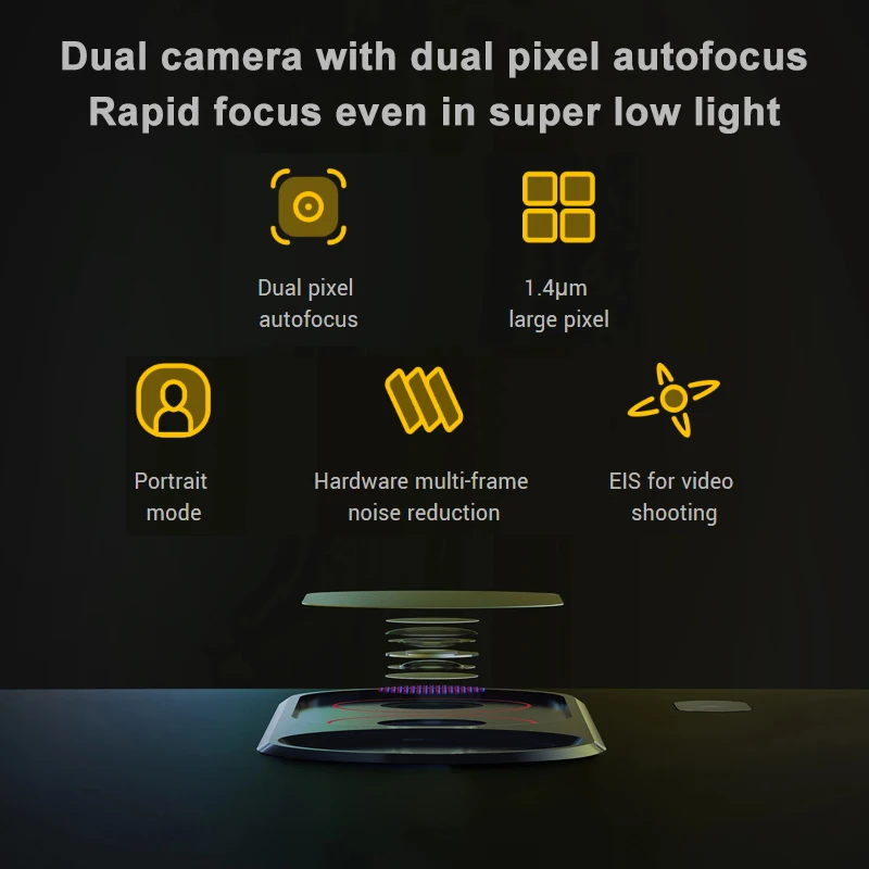 Смартфон Xiaomi POCOPHONE F1 POCO 6 ГБ 64 Гб Snapdragon 845 18 дюйма с двумя камерами на весь экран AI