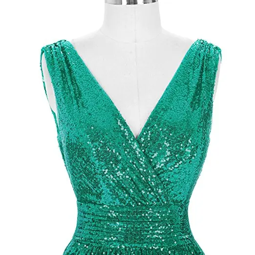ANGELSBRIDEP Новое поступление блестками вечернее платье для выпускного вечера Robe De