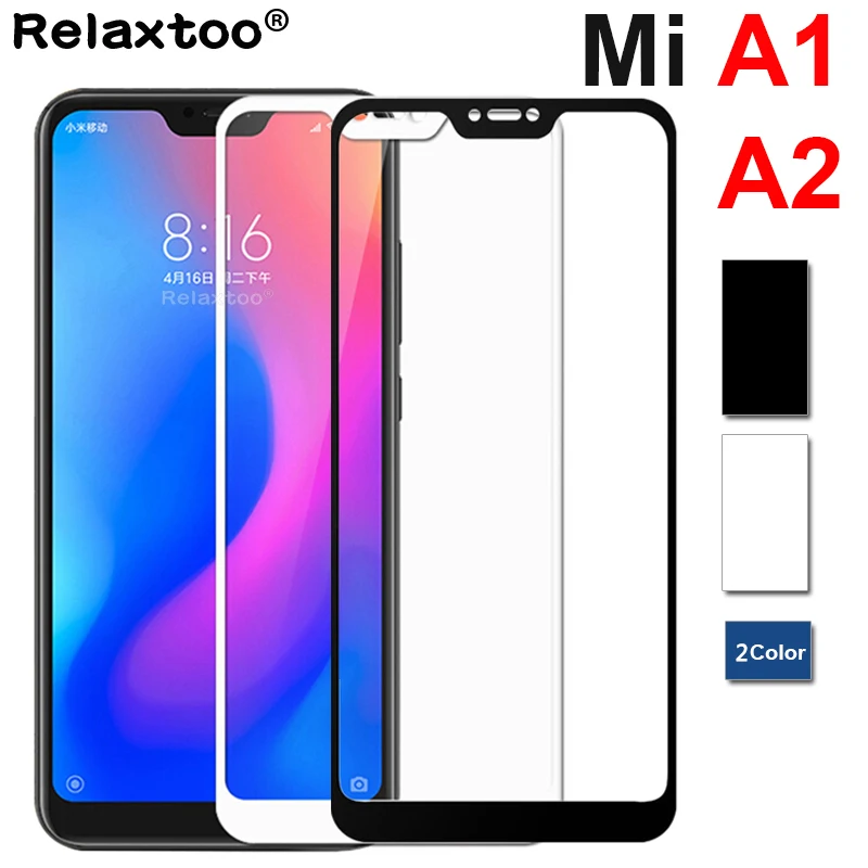 Закаленное стекло для Xiaomi Mi A2 Lite Защитная пленка экрана xaomi xiami xioami A1 mi a 2 a2lite mia2 mia1 |