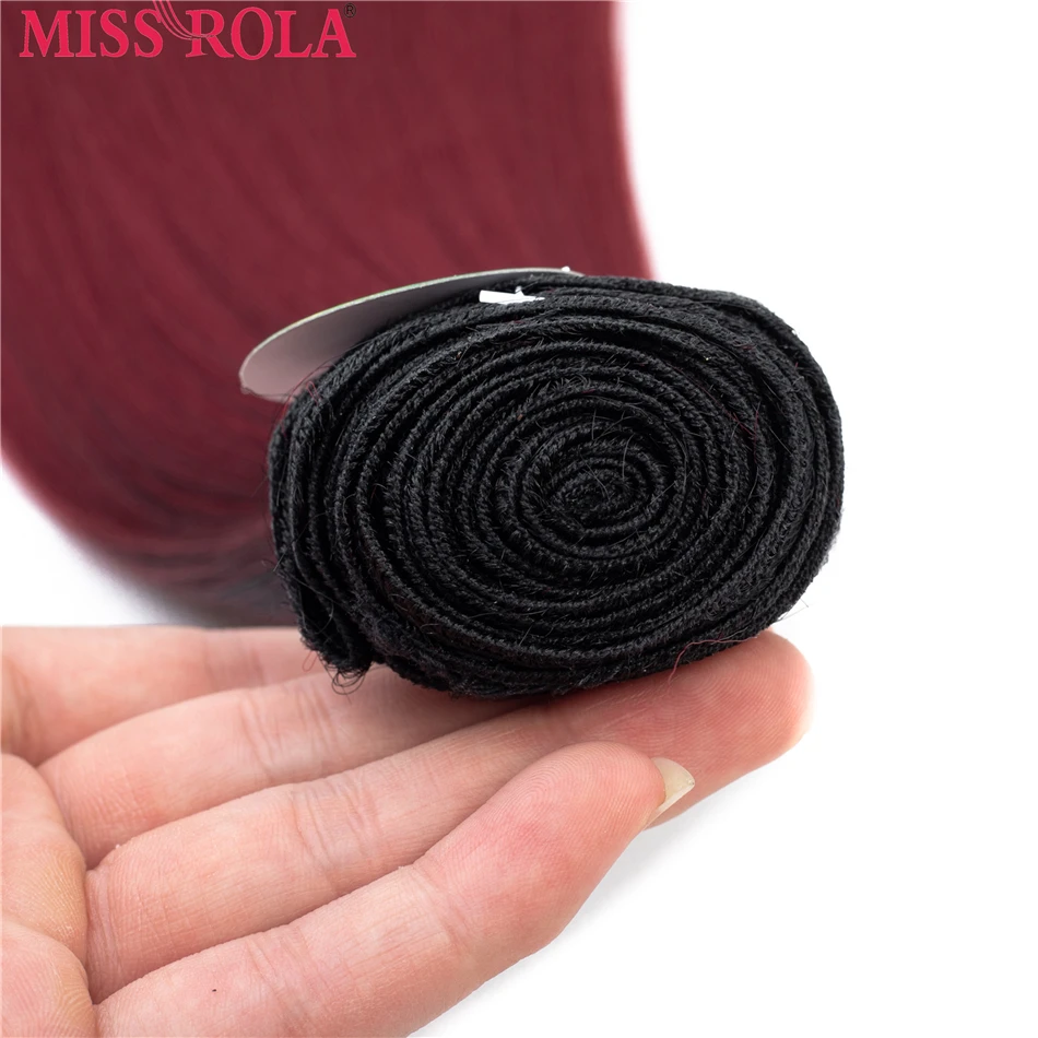 Ed Hair 8-14inch 4+1pcs/pack T1b/bug Weaving Bundles With Free Closure