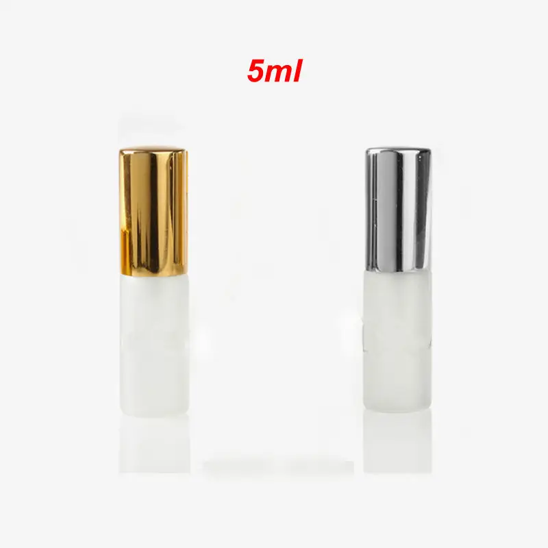 Флакон для духов с матовым стеклом 50 шт./лот 5 мл 10 мл|glass sample|bottle tubesample perfume bottles |