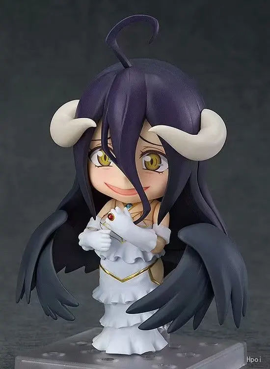 

Albedo Figure YGGDRASIL Ainz Ooal Gown Q 10CM Model Action Figures Pvc Rinquedo