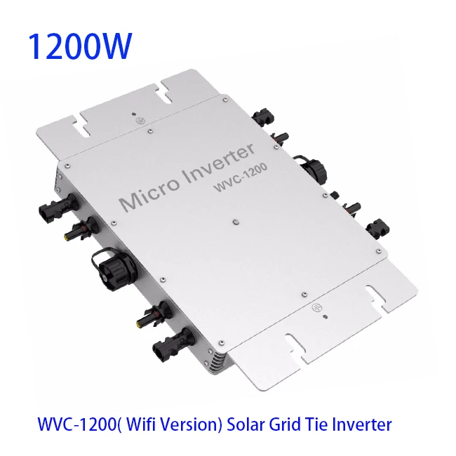 WVC 1200W 1200 Вт WIFI версия микро Чистая синусоида Инвертор AC110V AC220V водонепроницаемый
