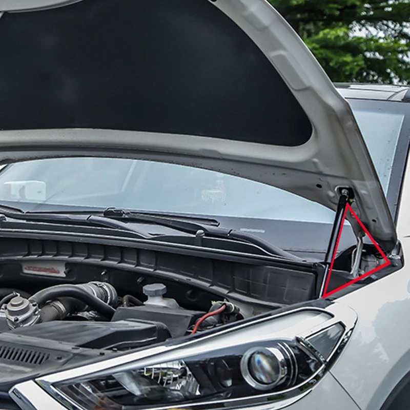 Pcmos буксировочная тяга подходит для hyundai Tucson- передняя крышка капота подъемные опорные амортизаторы внешние части новые
