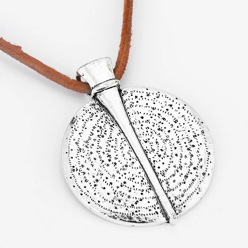 2 шт. большие круглые подвески в стиле бохо с медальоном Подвески для