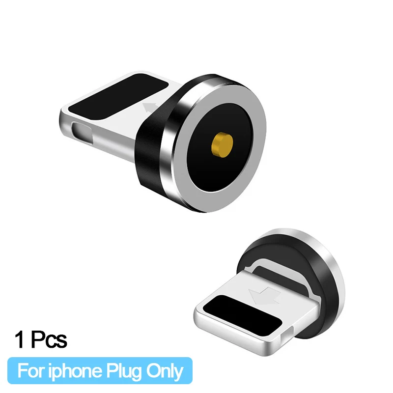 Круглый Магнитный кабель разъем типа C Micro USB для быстрой зарядки 8 контактов 2 4 А
