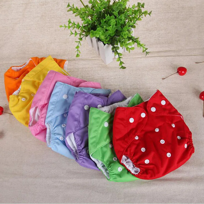

baby Cloth Diapers Reusable nappies Washable mesh nappy newborn Breathable Diapers infant Cotton Adjustable One Size