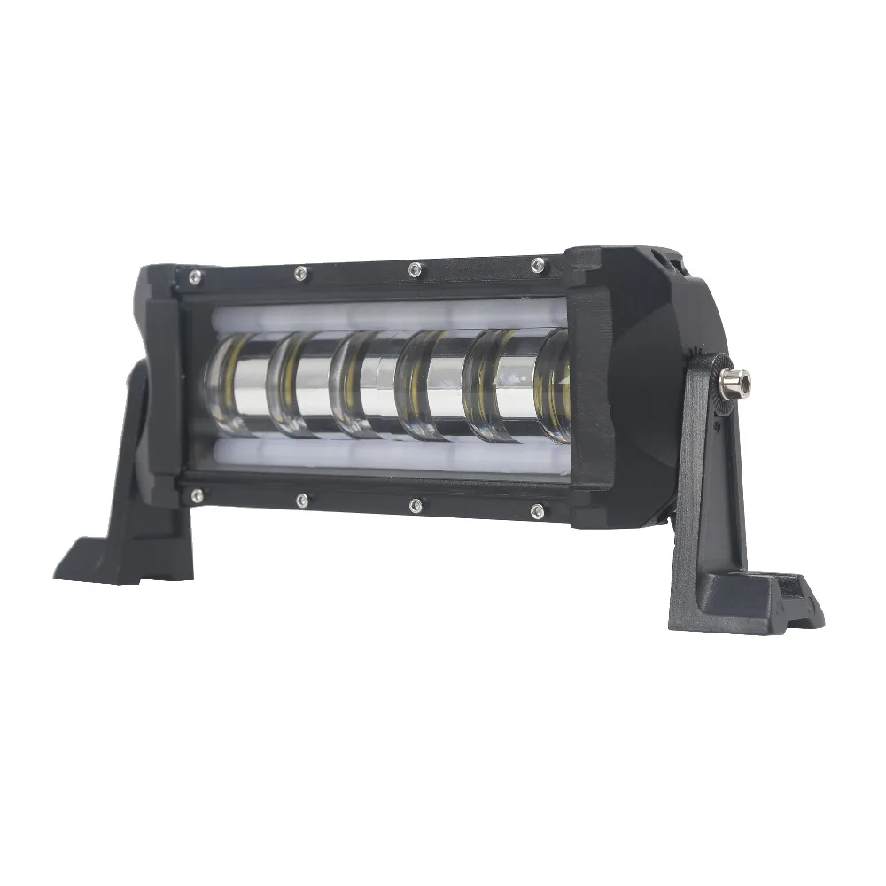 8,5 дюймов 30 Вт Светодиодный светильник с проводным контроллером для SUV ATV UTV 4x4 Трактор Лодка Грузовик DRL Белый Halo кольцевой светильник