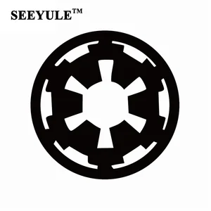 Наклейка SEEYULE для автомобиля, эмблема Галактической Империи из Звездных войн, значок джедая, наклейка на дверь багажника, наклейка на крышку топливного бака, мотоцикл, Стайлинг автомобиля, 1 шт.
