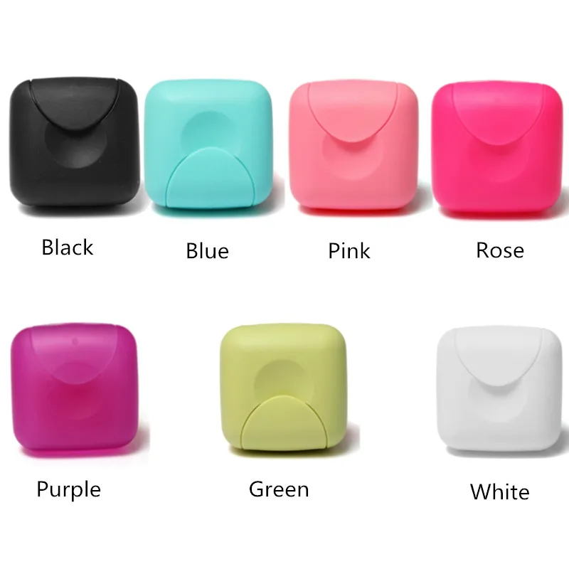 Квадратная Ванная комната душ мыло блюдо коробка водонепроницаемый открытый