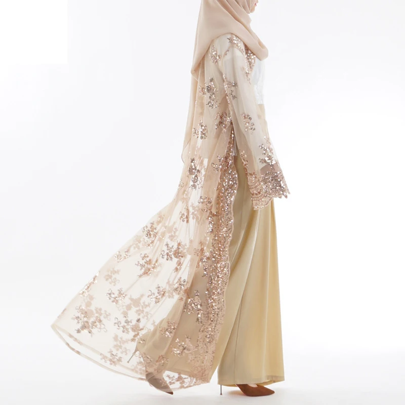 Женское кимоно Abaya Mubarak роскошное мусульманское платье высокого класса с