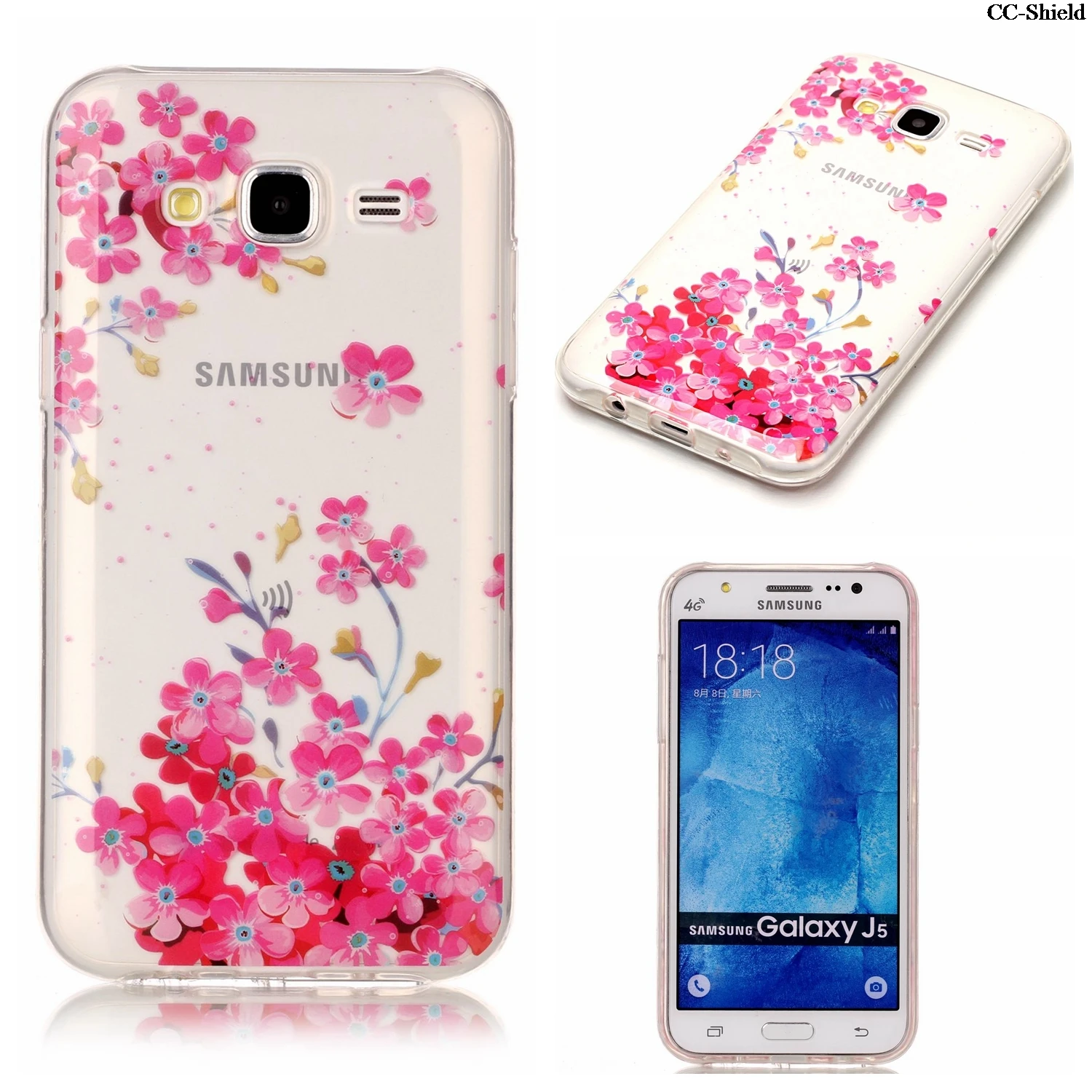 Мягкий ТПУ чехол для Samsung Galaxy J5 J 5 2015 SM J500 J500F J500H J500FN SM-J500F SM-J500H силиконовый телефона